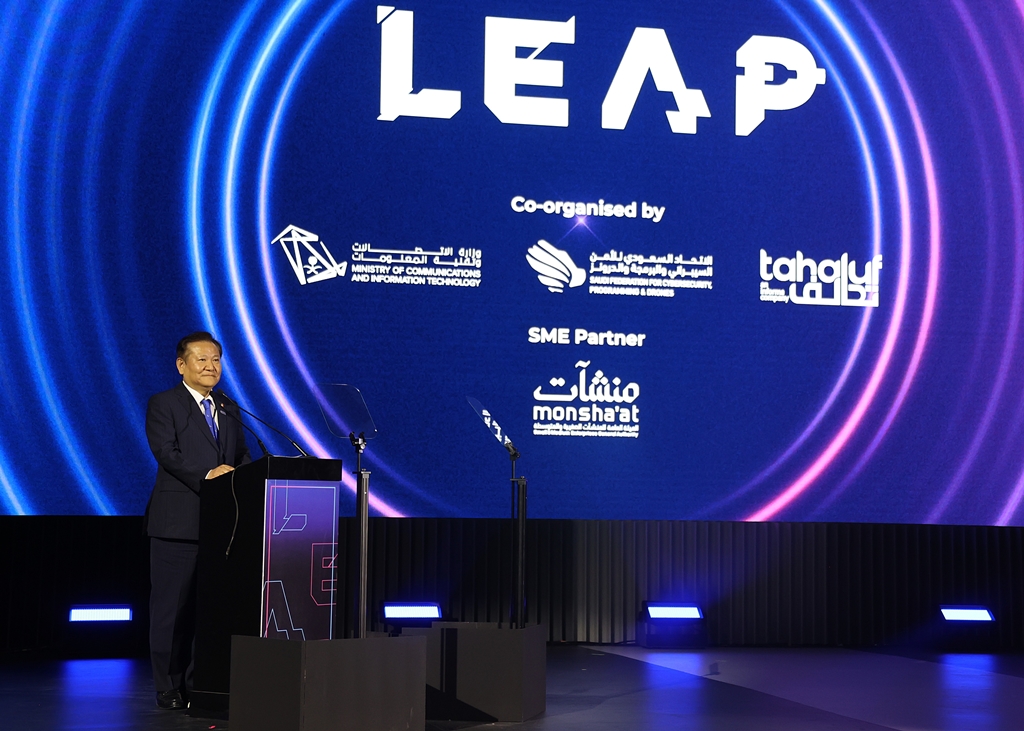 ‘우리 기업 중동 진출 발판 만든다’ 이상민 행안부 장관, 사우디 LEAP 2024 참석