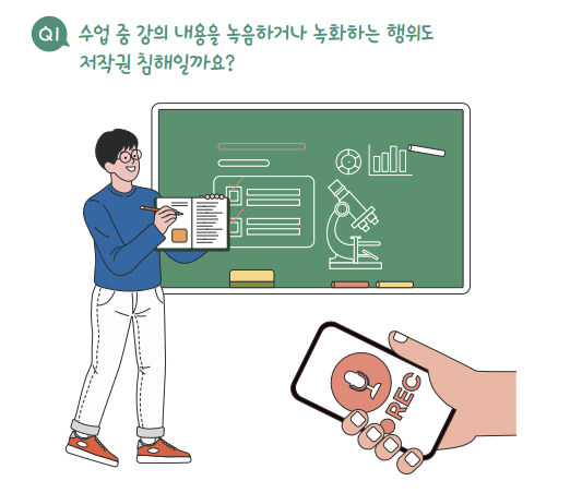 ‘강의 녹음도 저작권 위반일 수 있어요’ 문체부, 대학생 위한 저작권 보호 지침 발간