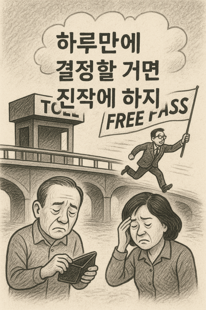 [기자수첩] 속 보이는 경기도의 일산대교 무료화…정치적 잔머리 행정 지켜볼…