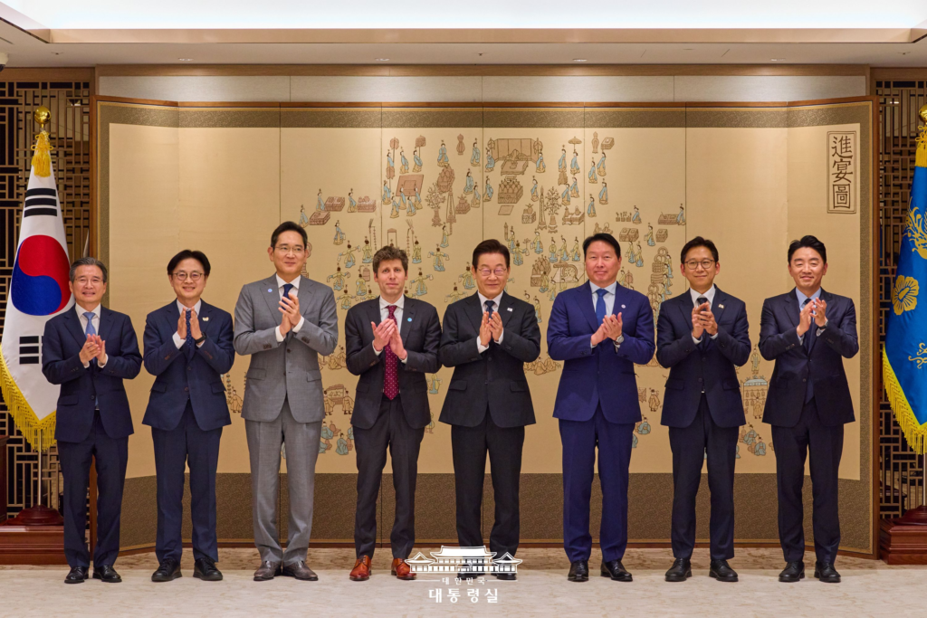이재명 대통령, 샘 알트만 오픈AI CEO 접견…AI 생태계 확장 위한 포괄적 협력 논의
