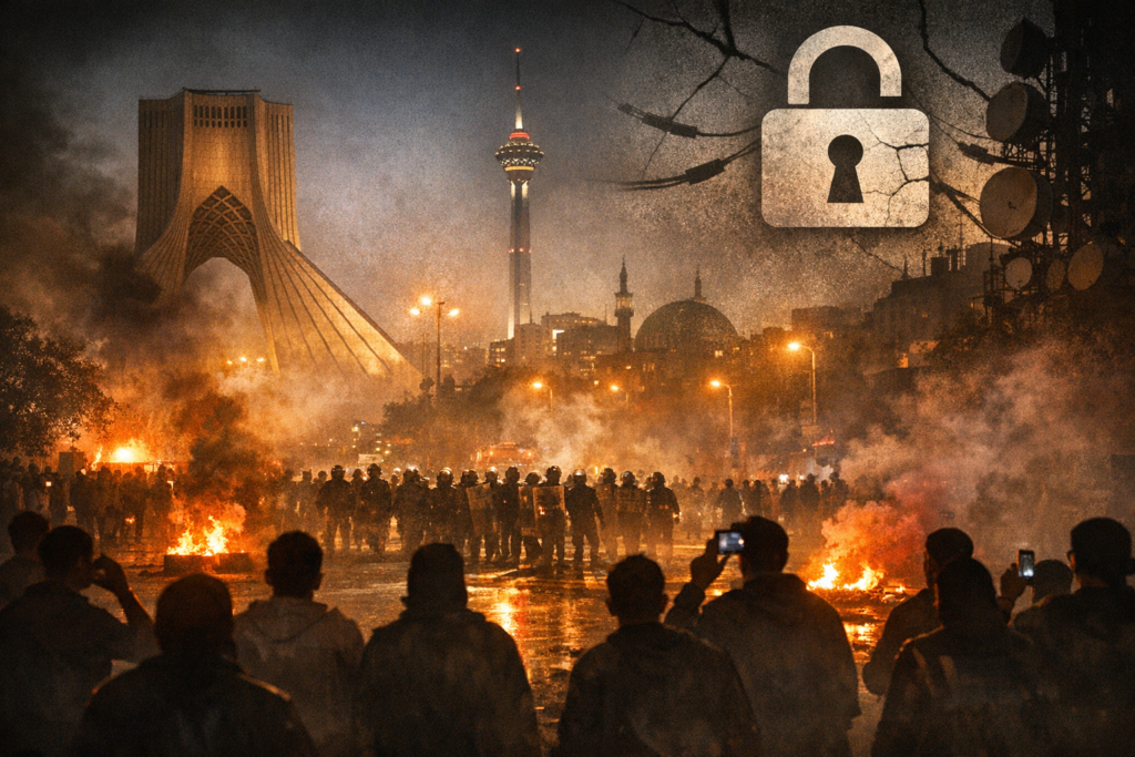 【사설】 정보 차단 속 협상, 이란의 디지털 블랙아웃